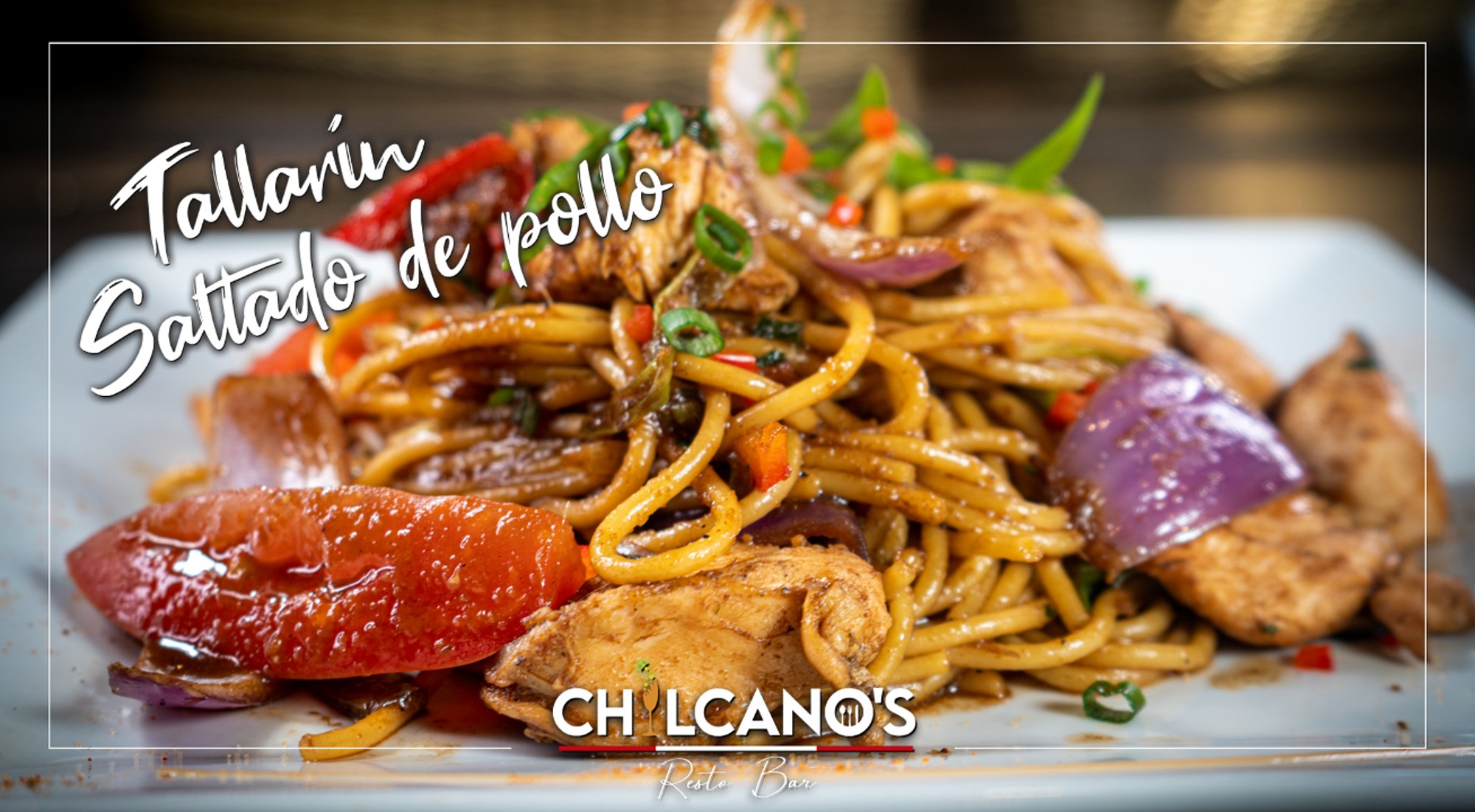 Tallarin Saltado Pollo