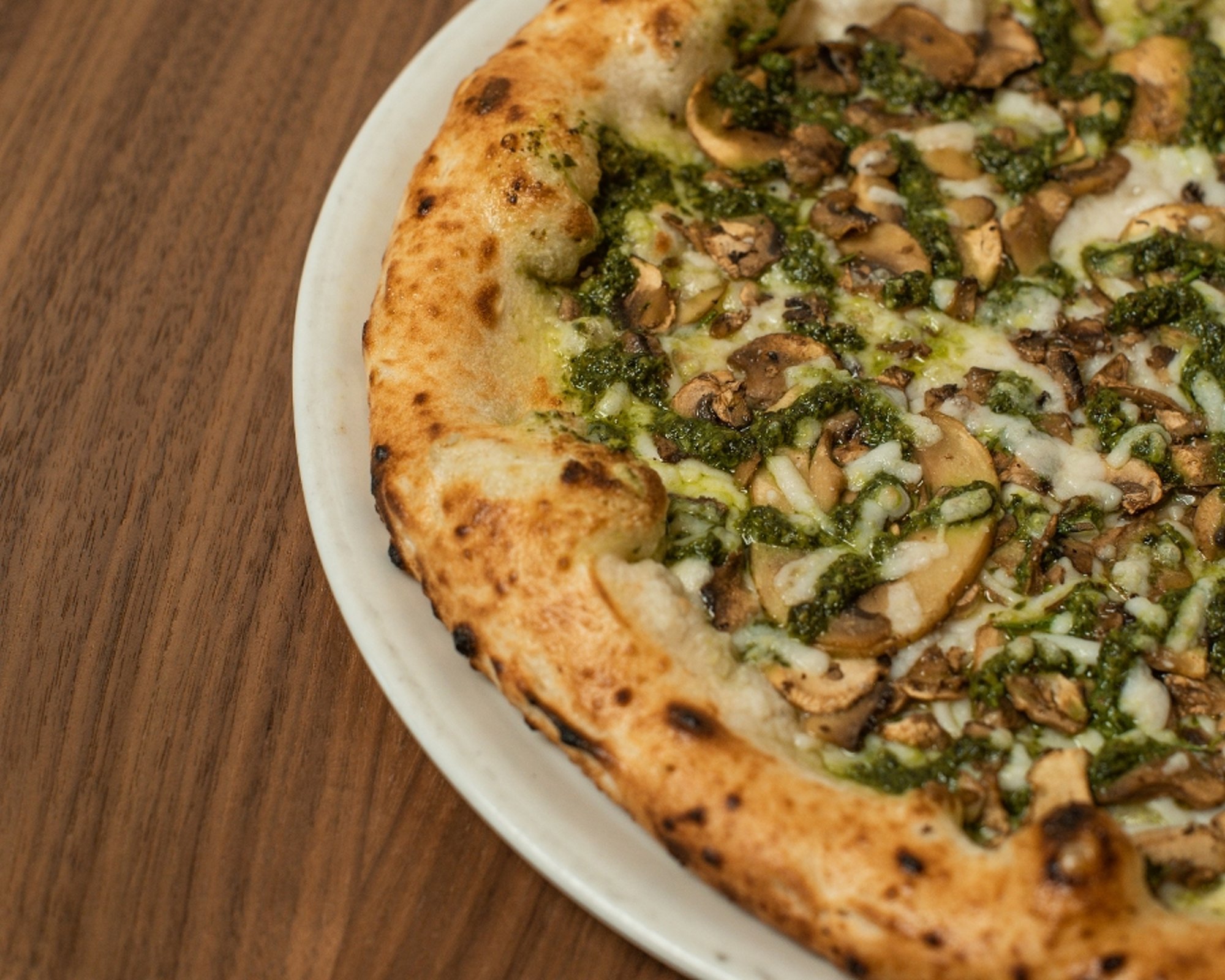 Vegan Pesto & Mushroom