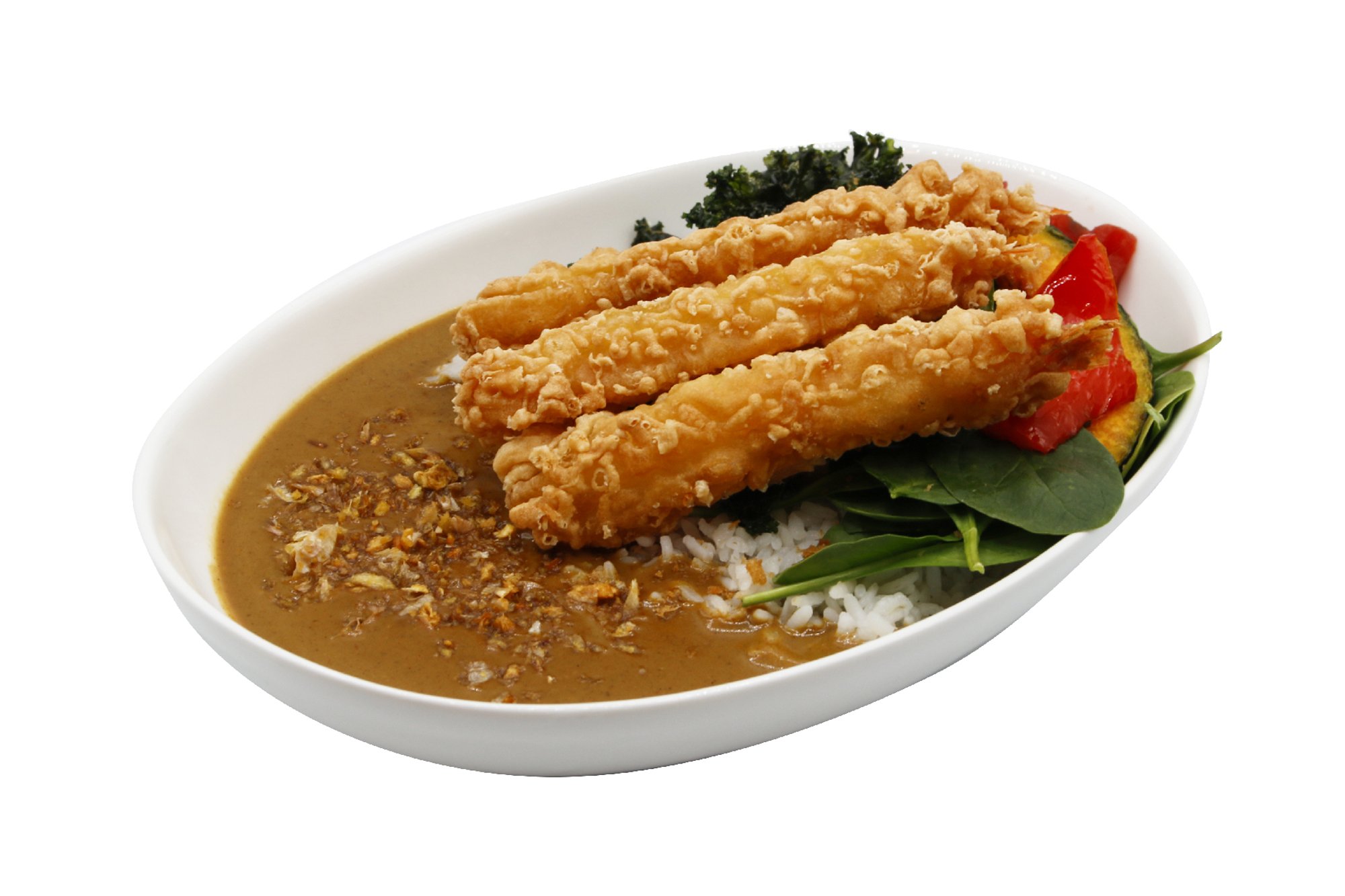 Shrimp Tempura Curry