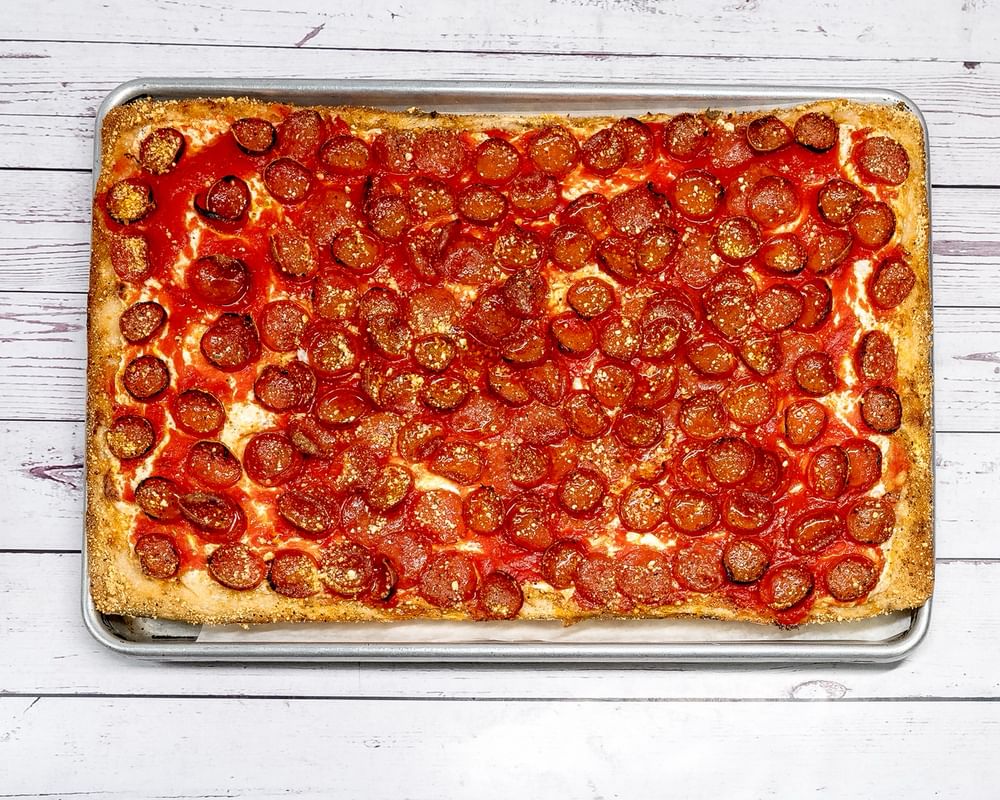 The Jersey Devil Pizza (Hot Honey Roni)