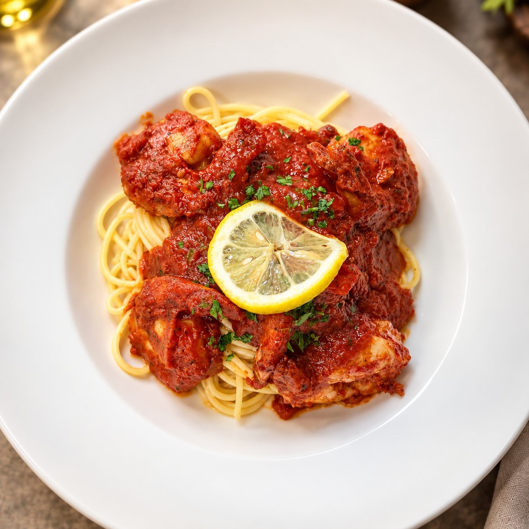 Shrimp Marinara