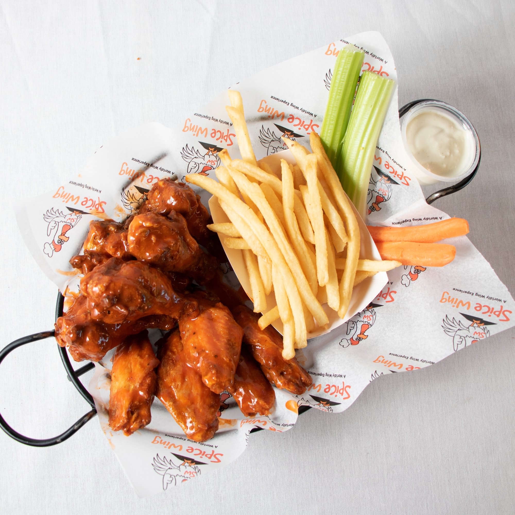 6 Piece Wing Combo Daily Special