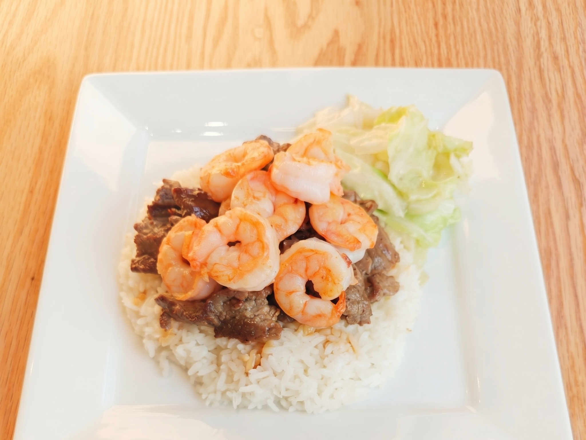 Beef & Shrimp Teriyaki