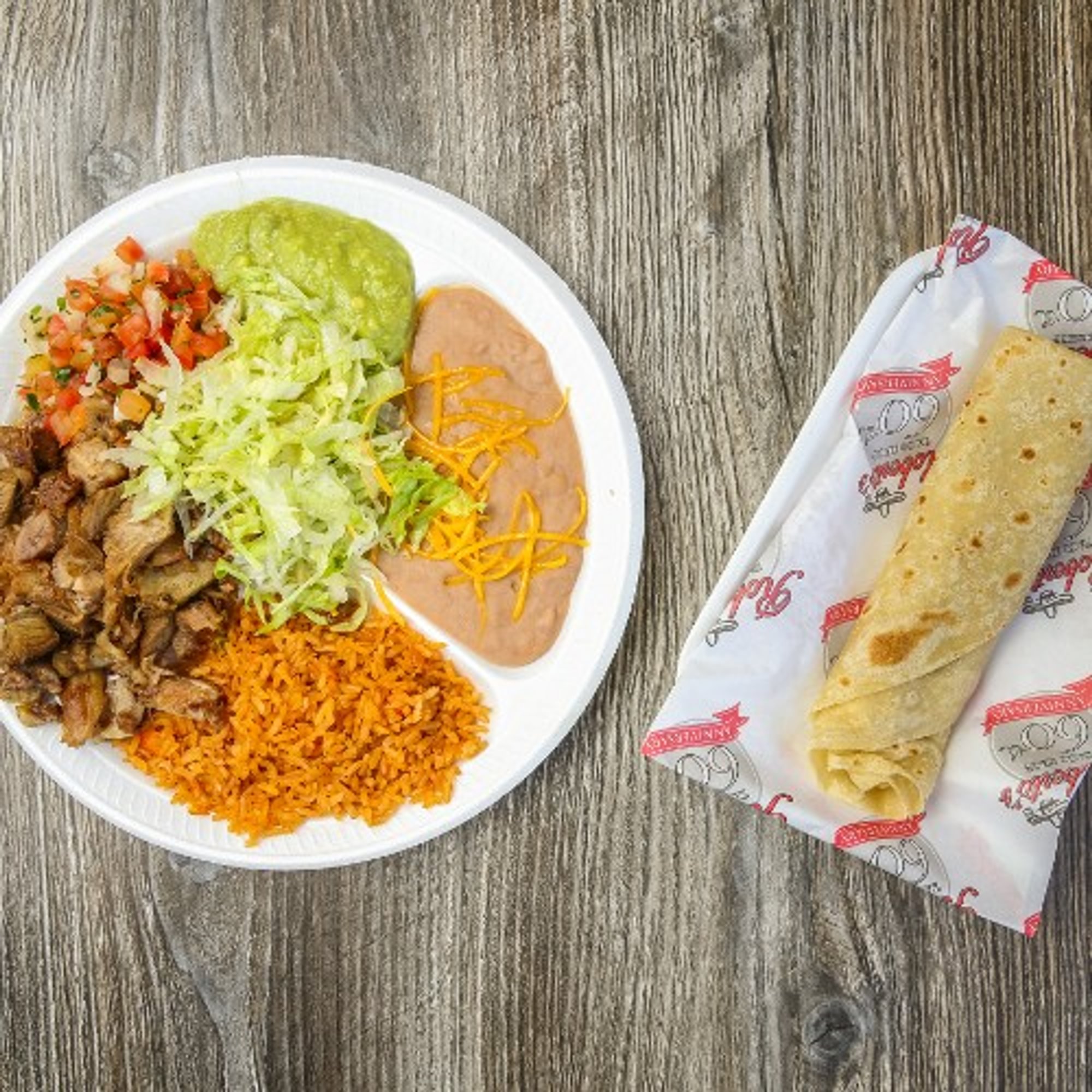 Combo # 10.  Carnitas Plate