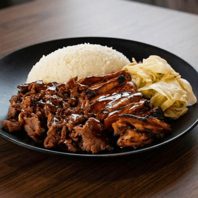 Teriyaki Chicken with Pork