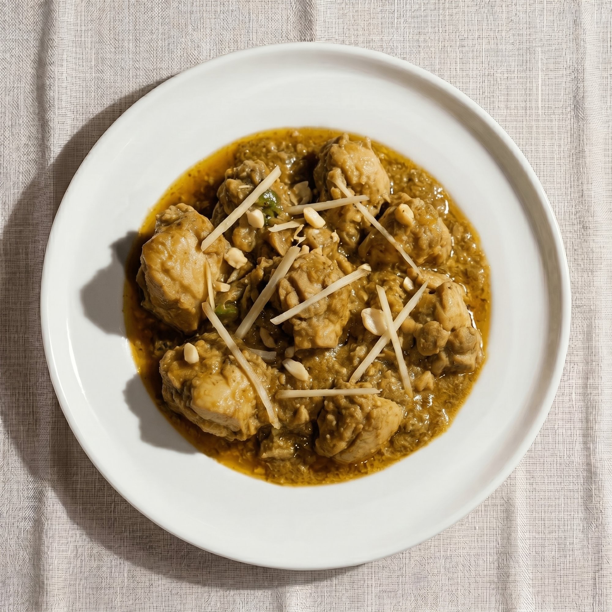 Kadai Ginger Chicken