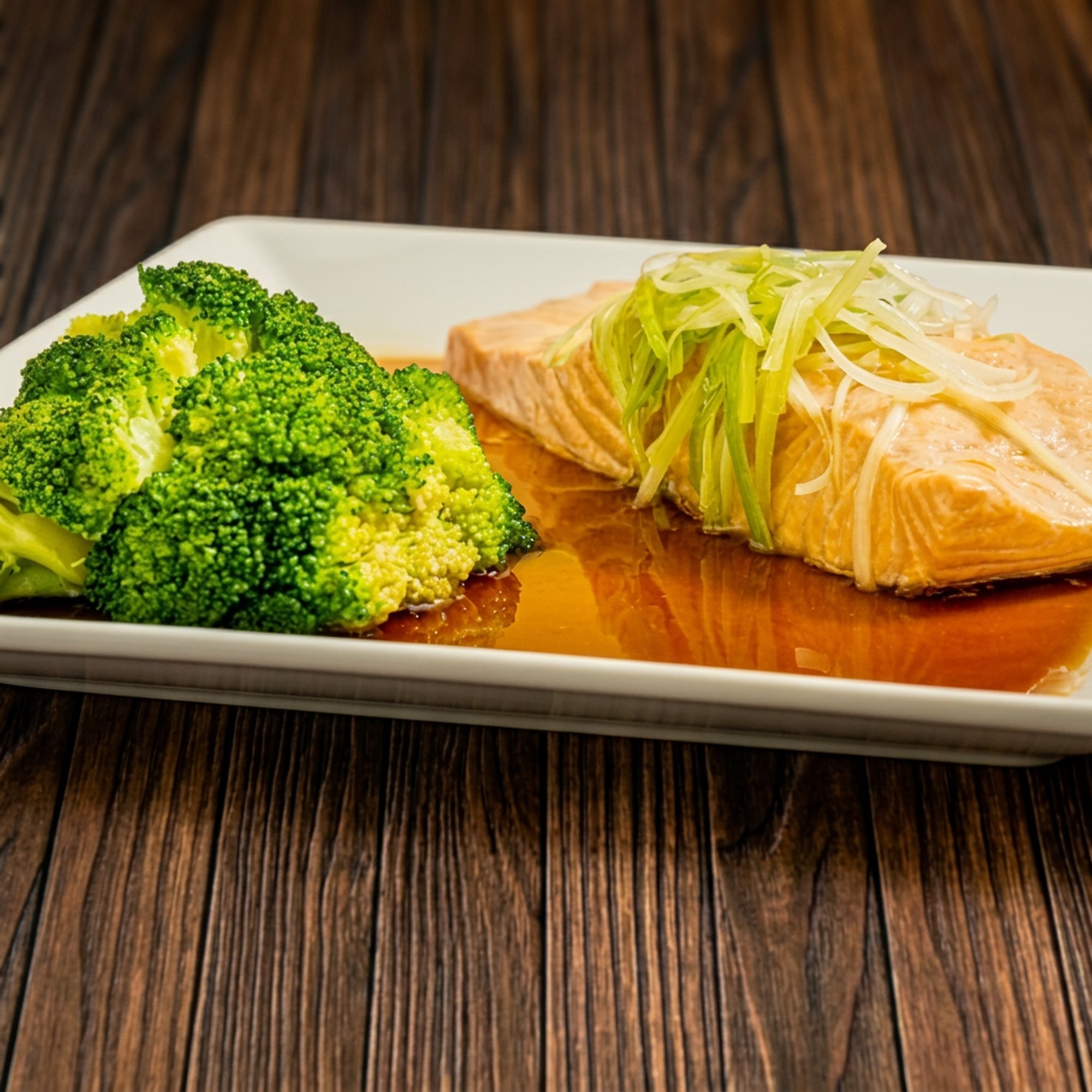 Steamed Salmon