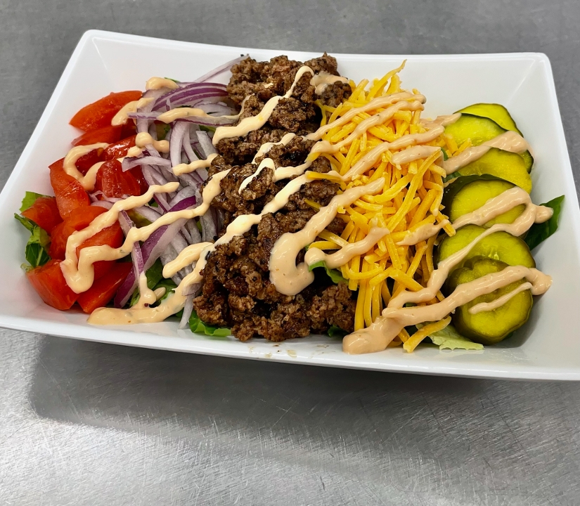 Gluten Free Burger Cobb