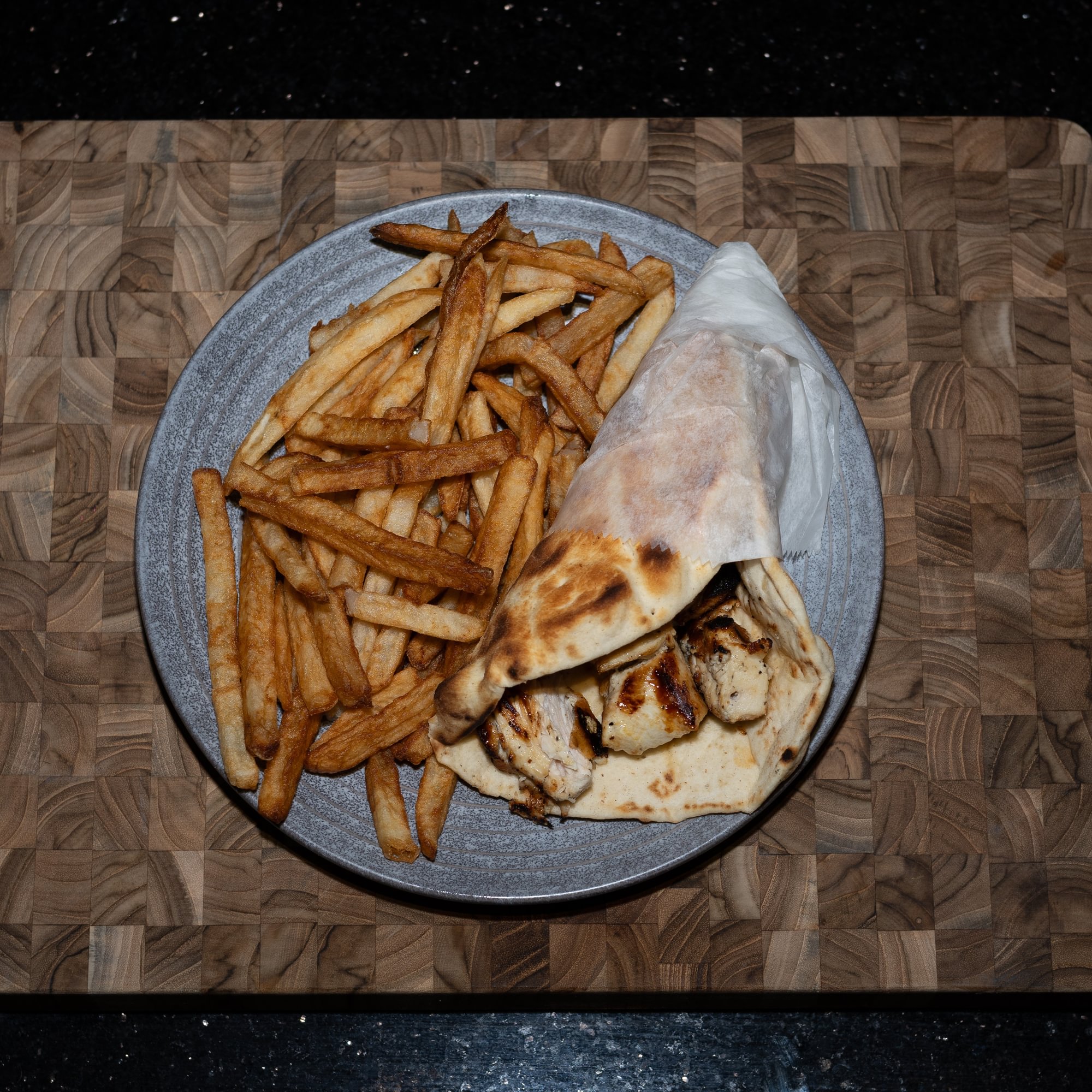 Pork Souvlaki Kid's Menu