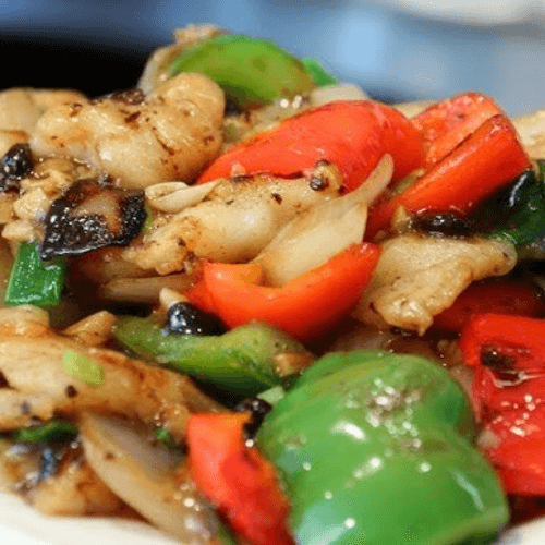 Oyster with Black Bean Garlic Sauce