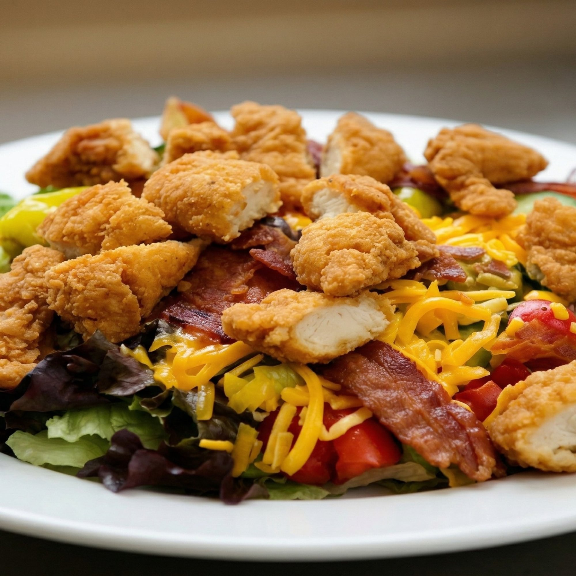Crispy Chicken Salad
