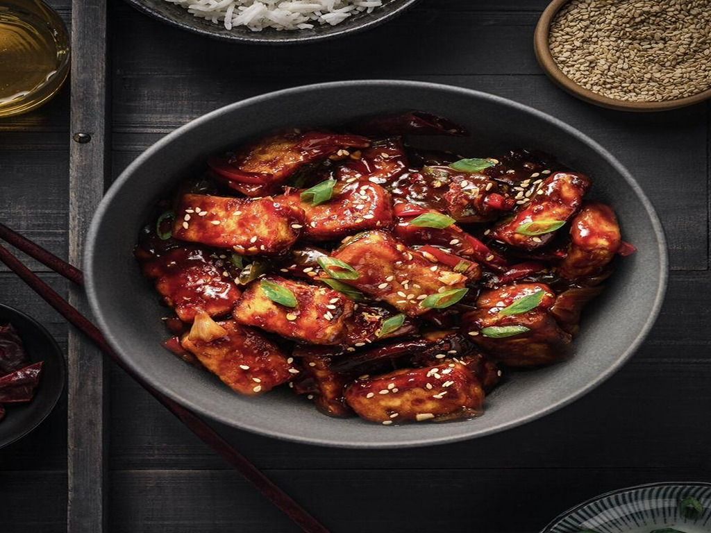 Fiery Chilli Paneer Tray