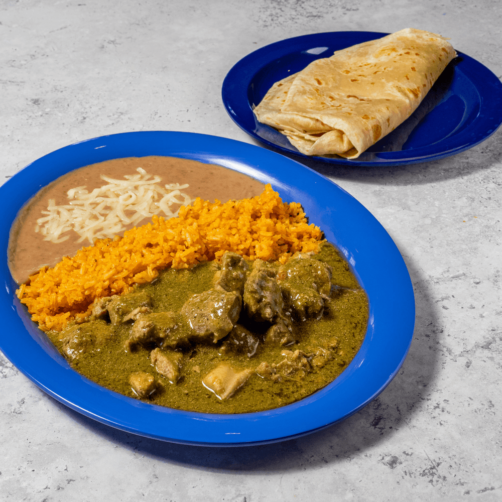 Chile Verde Plate