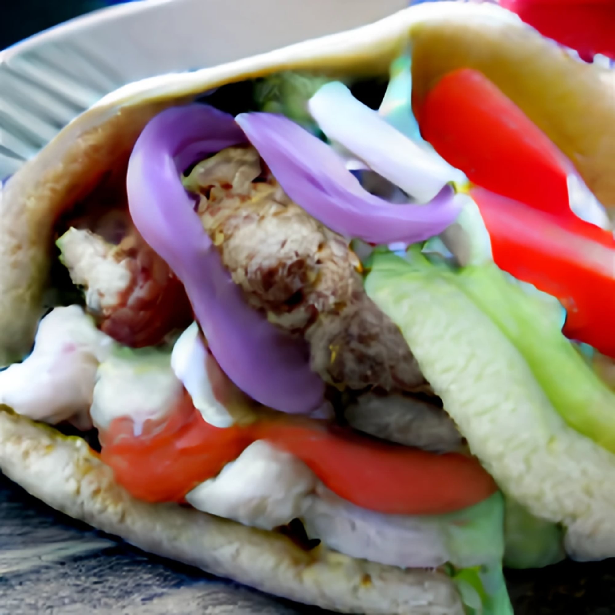 Chicken Gyro Pita