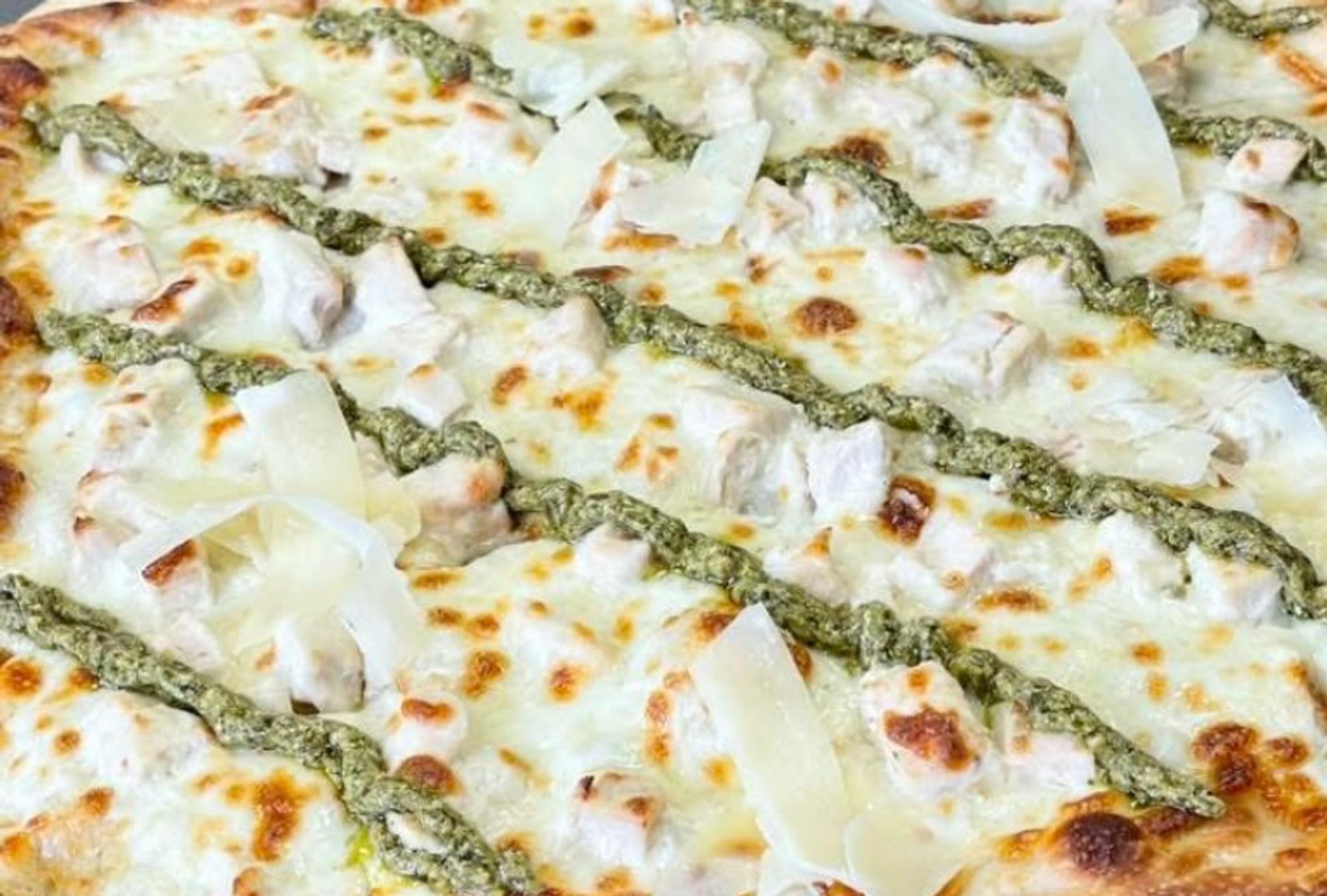 Pesto White Pizza