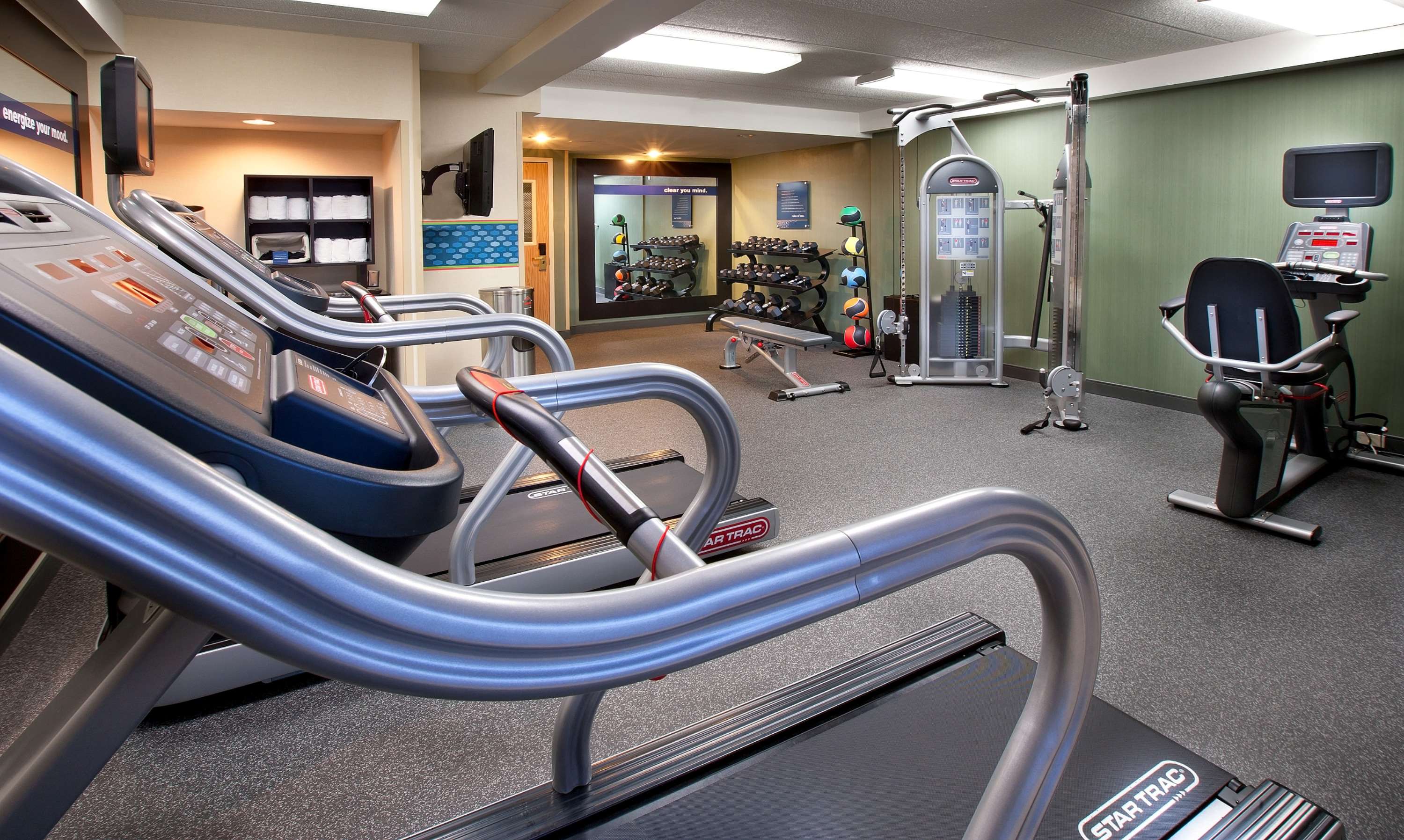 Health club  fitness center  gym