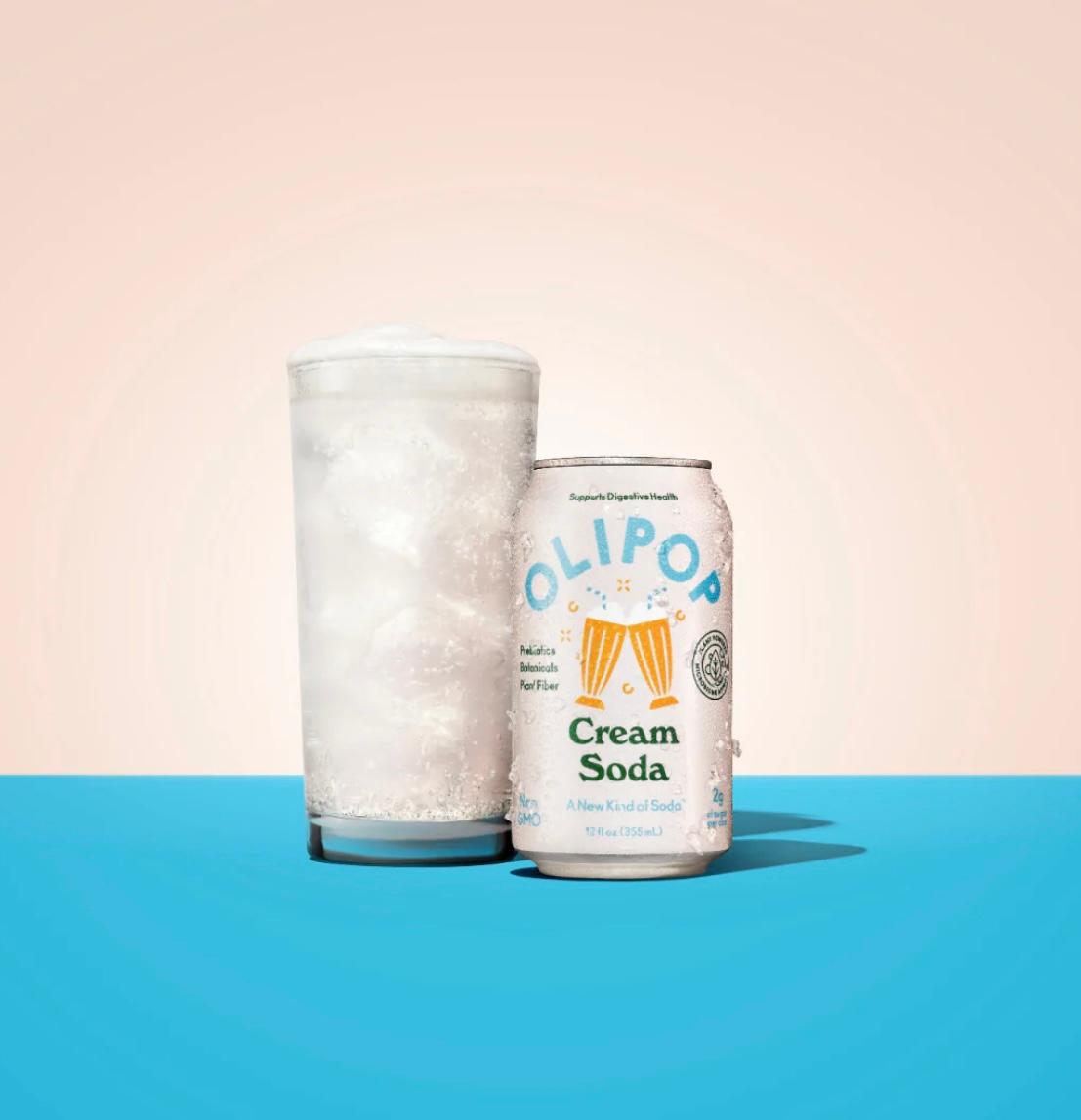 Olipop Cream Soda 12oz