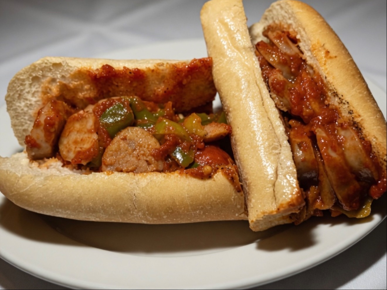 Sausage & Peppers Sandwich
