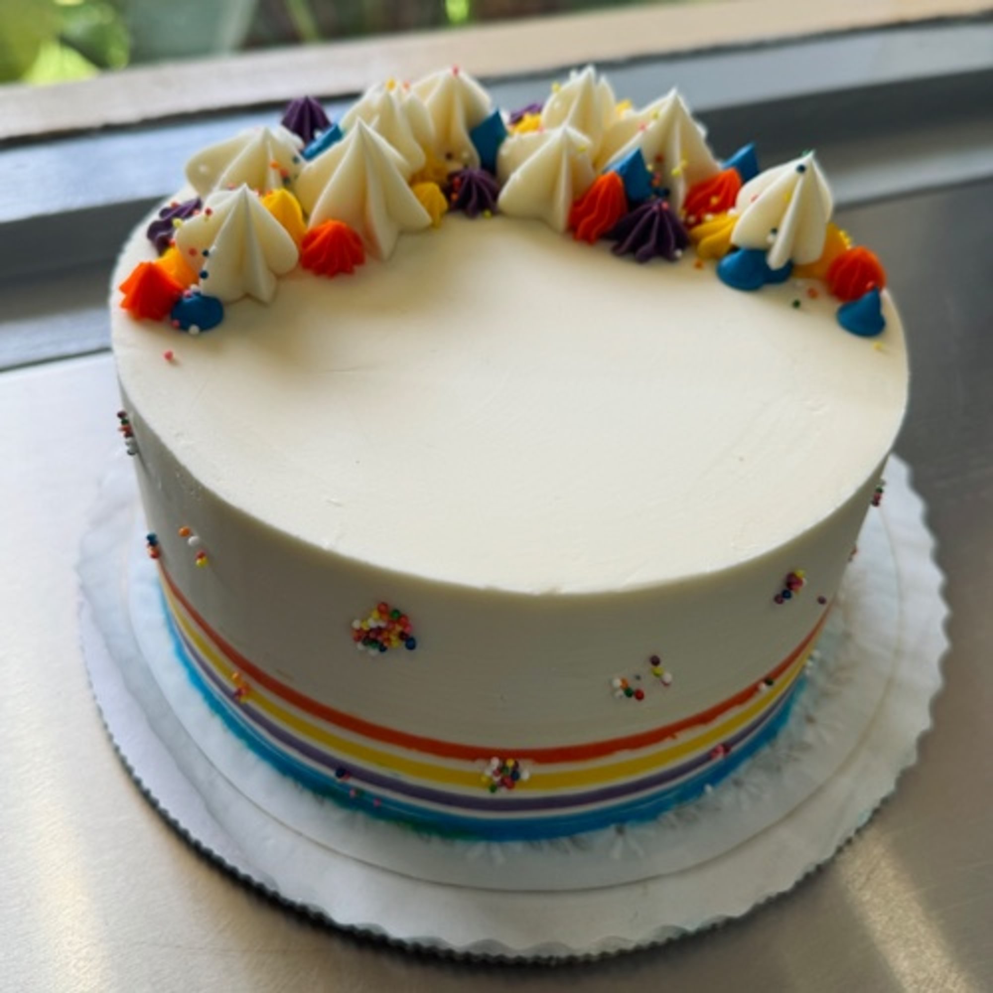 Gluten Free 6" Funfetti Cake - 2 day Preorder