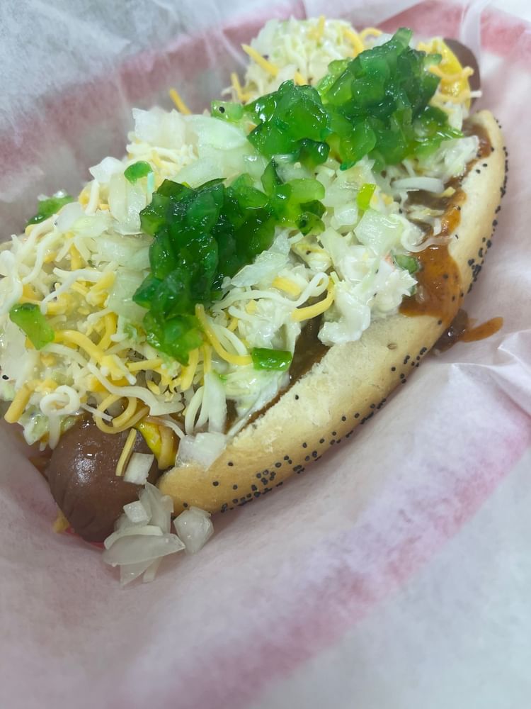 Chili Slaw Dog