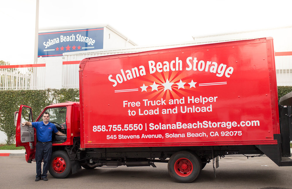 Solana Beach Storage Photo