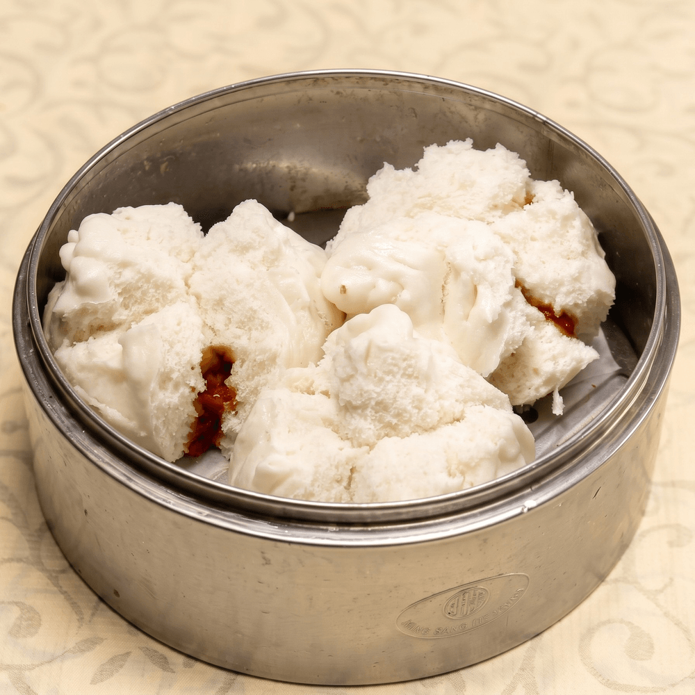 蒸叉燒包 L - [Steamed BBQ Pork Buns]