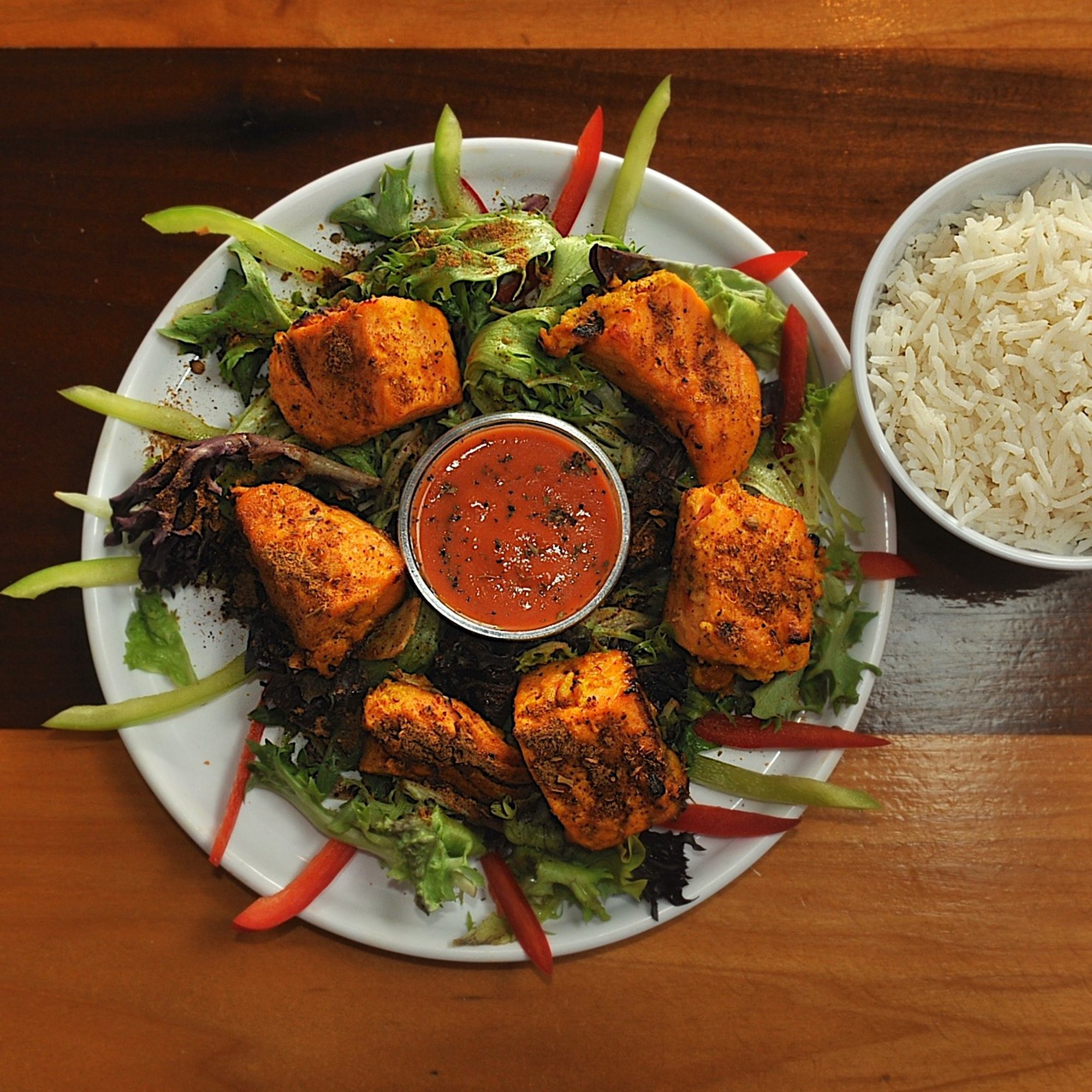 Tandoori Salmon Tikka