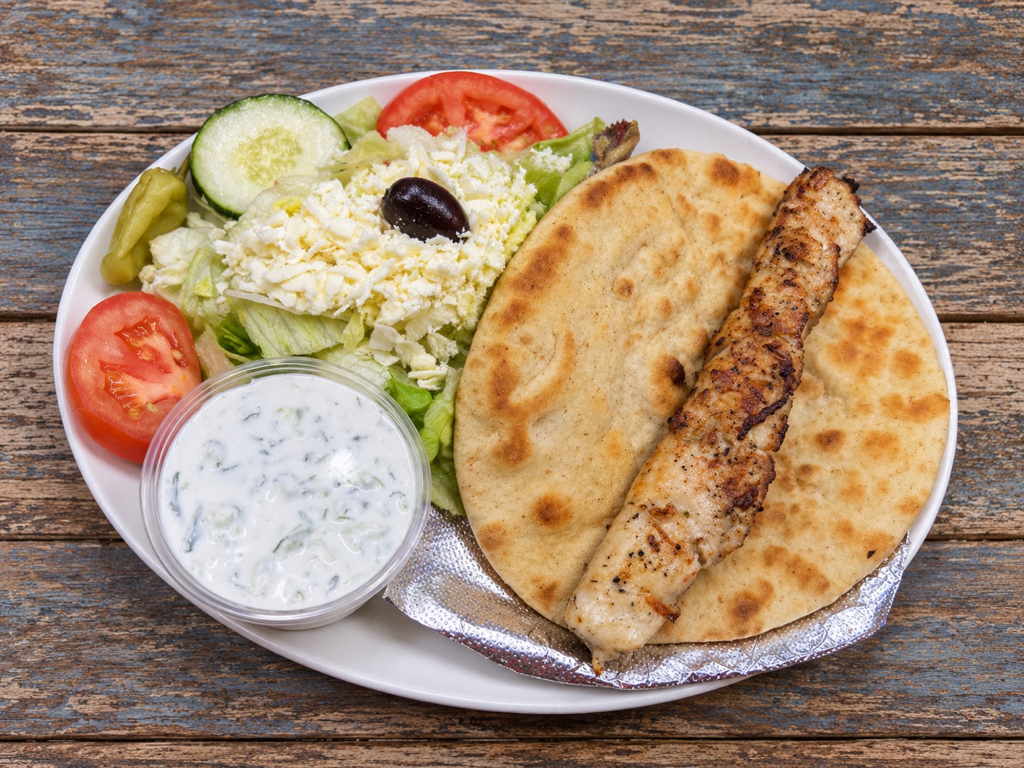 Souvlaki Plate