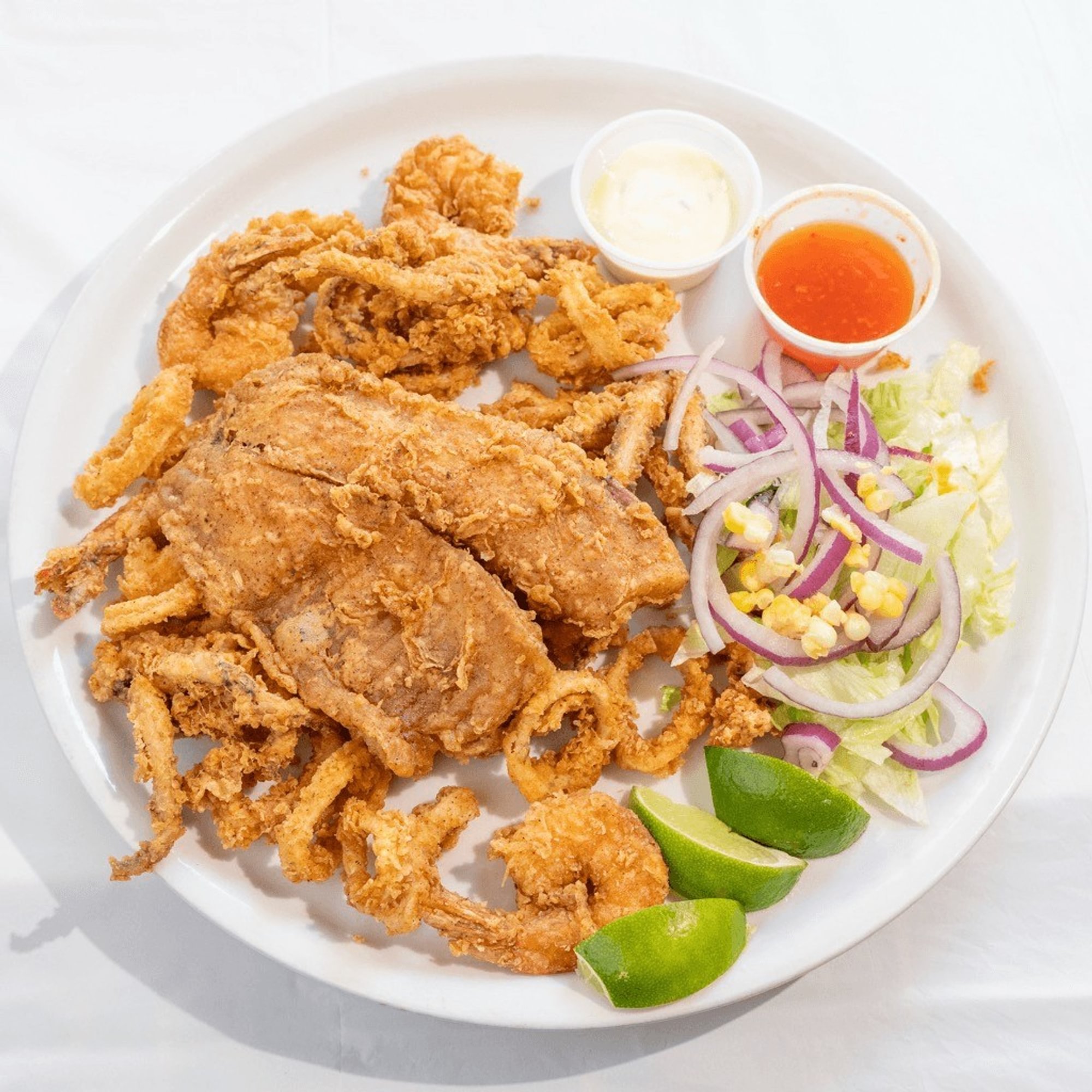 Jalea Mixta (Mixed Fried Seafood)