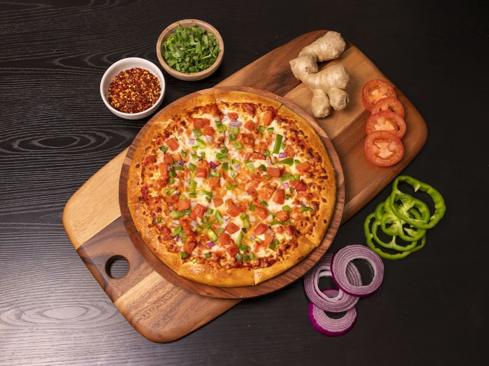 Medium Butter Chicken Pizza