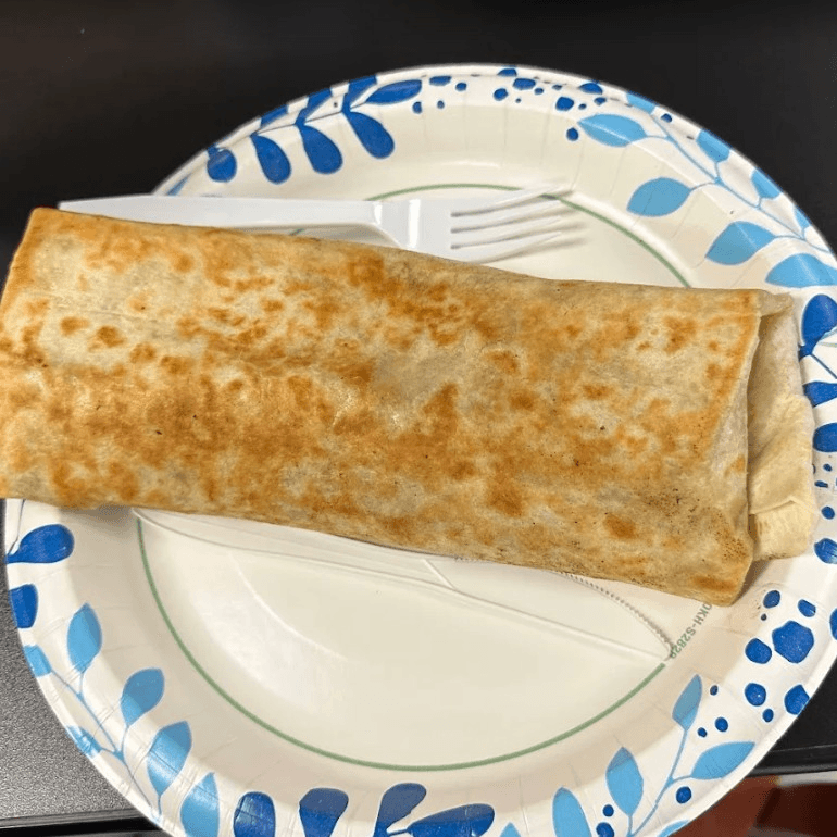 805 Burrito (Meat Choice, Beans, Rice, Guac, Sour Cream, Onions/Cilantro)