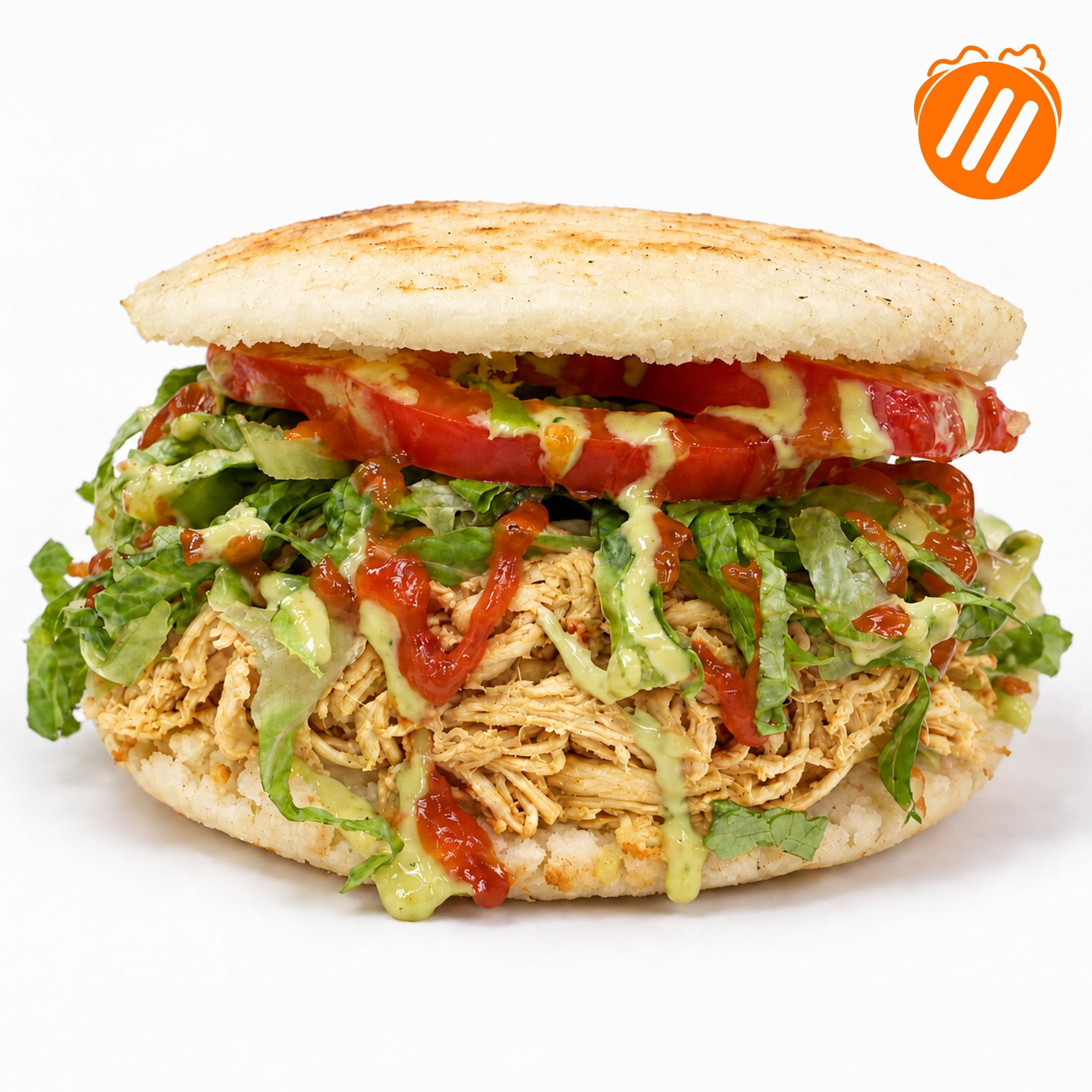 Arepa Shredded Chicken/Pollo Esmechado