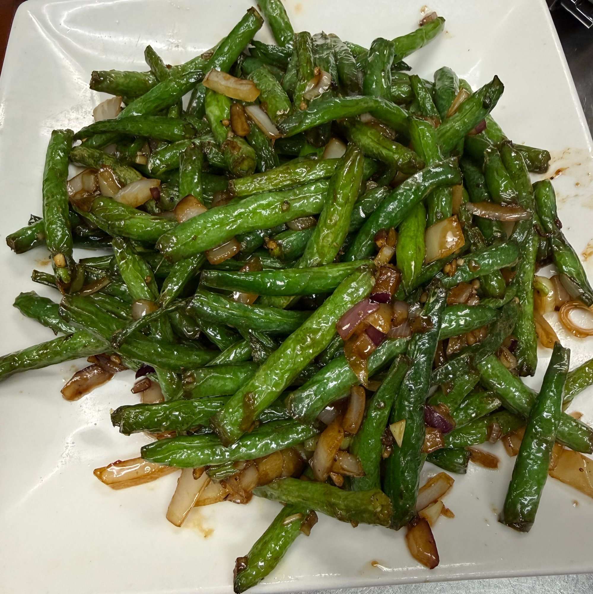 Mandarin String Bean with Shrimp