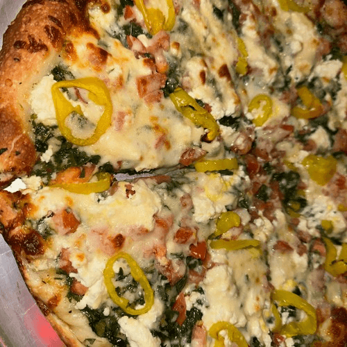 Florentine Pizza (4-cut)