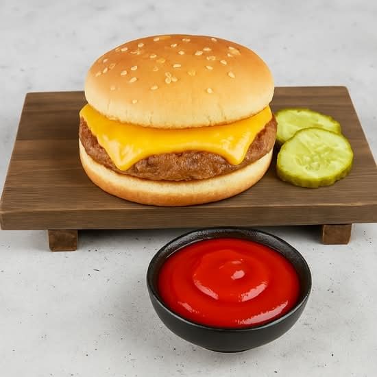 Cheddar Cheese Burger