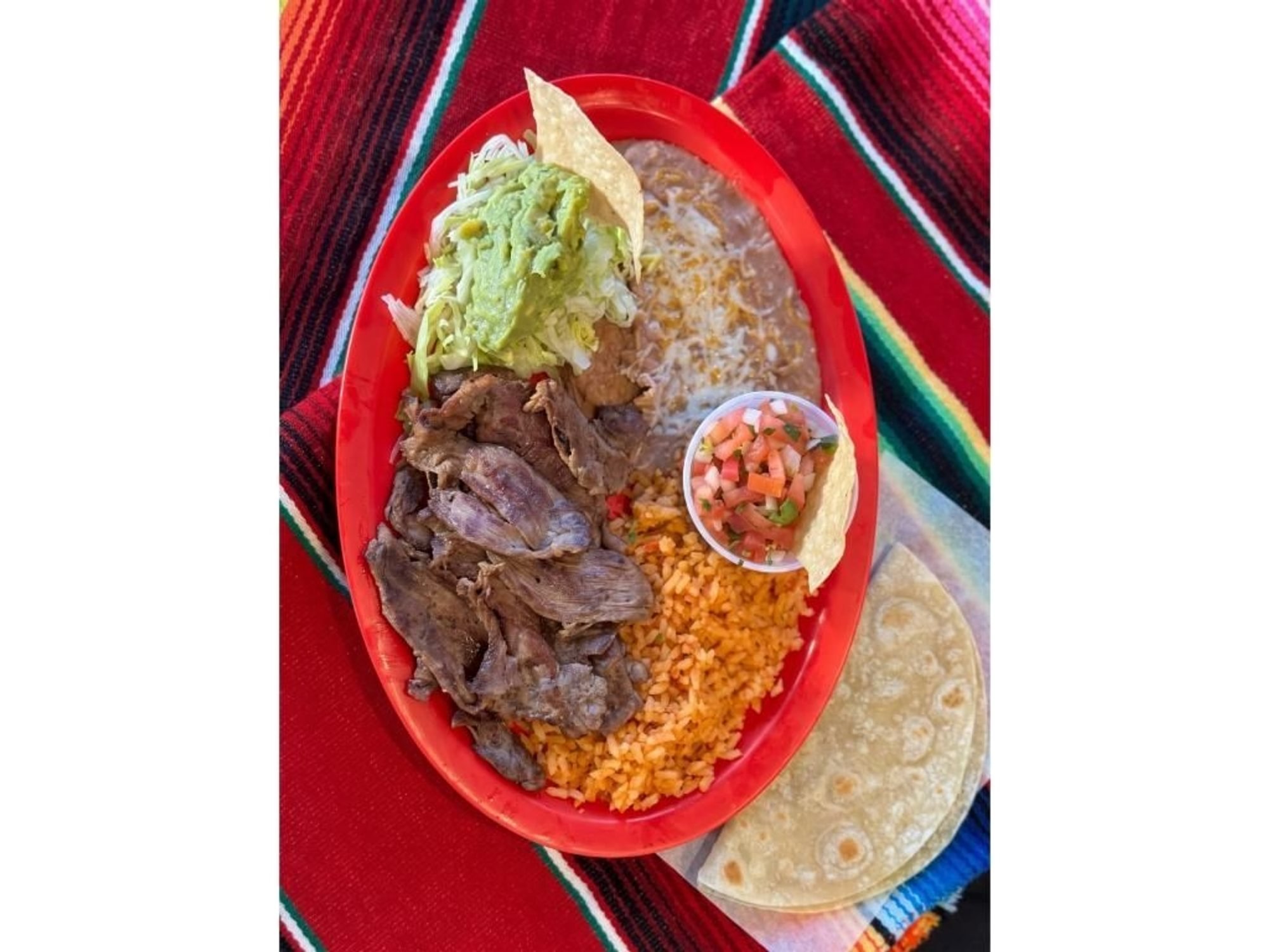 #5 Carne Asada Plate