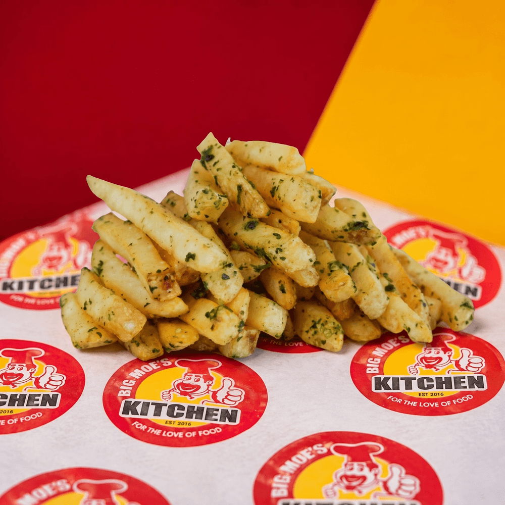 Garlic Cilantro Fries