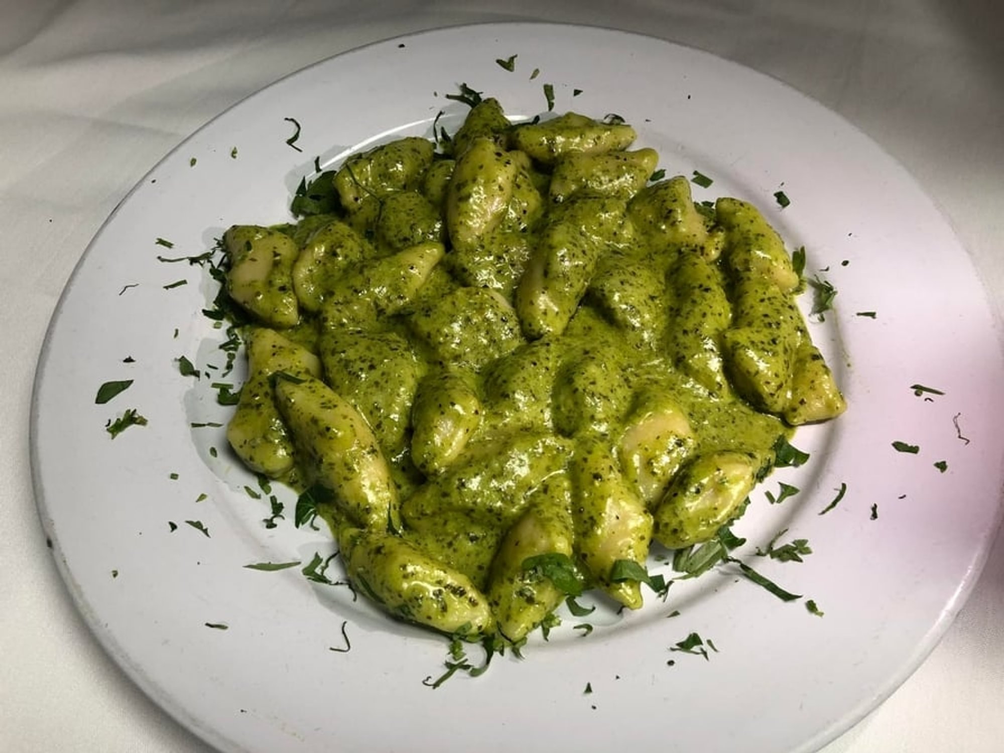 Gnocchi Al Pesto