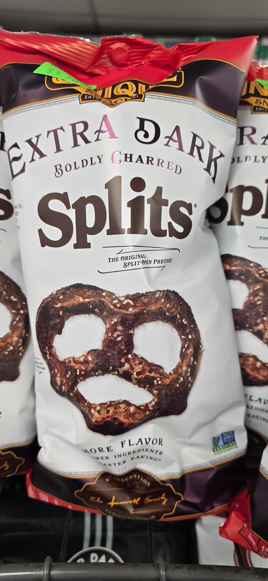 Unique Pretzel Splits Dark 11 oz Bag