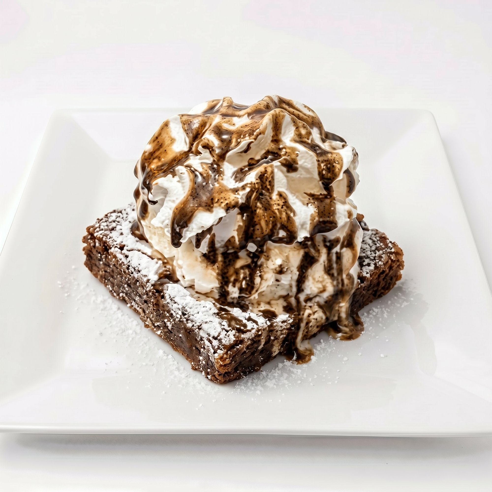 Chocolate Brownie Sundae