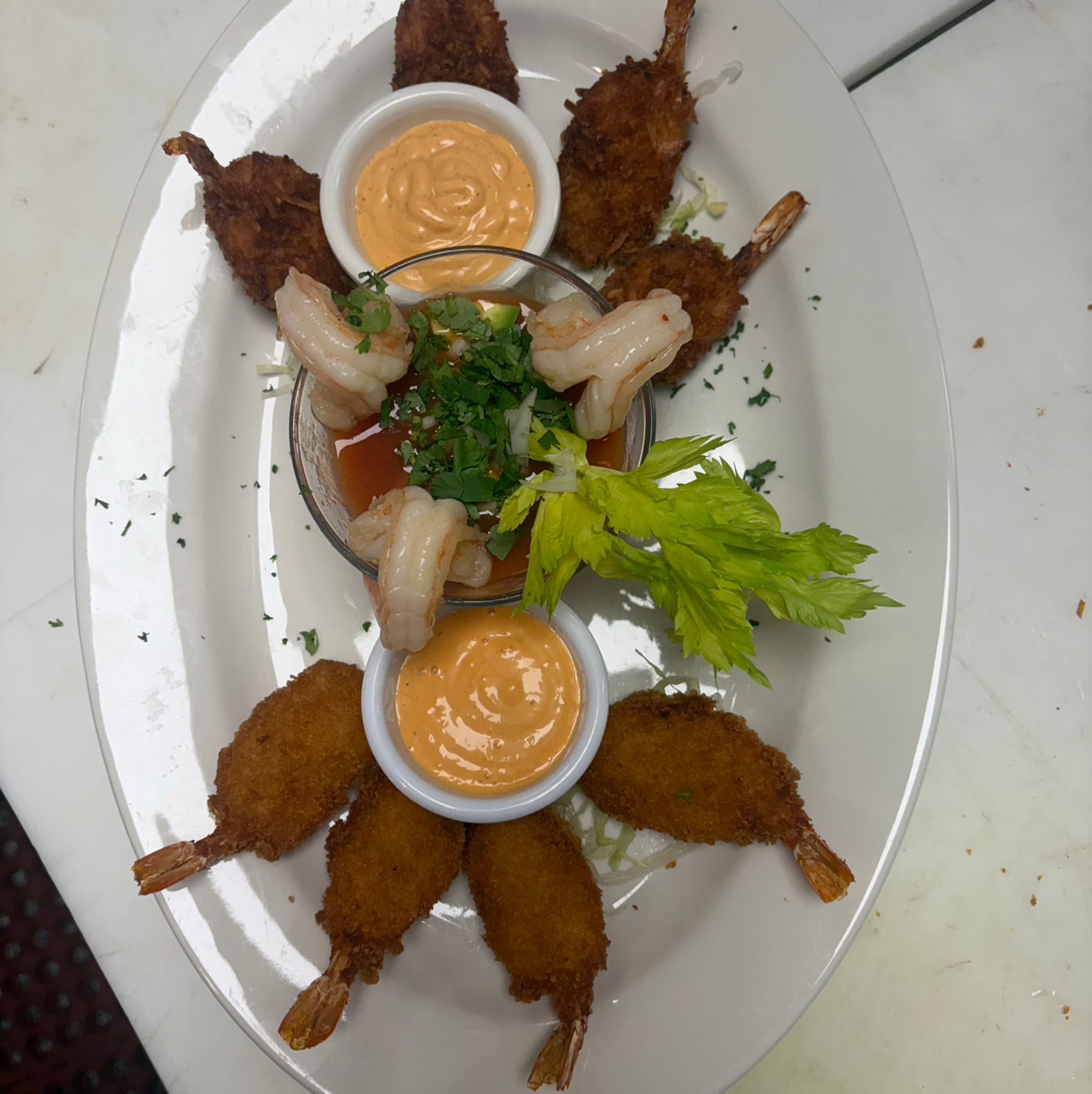 Seafood combo
