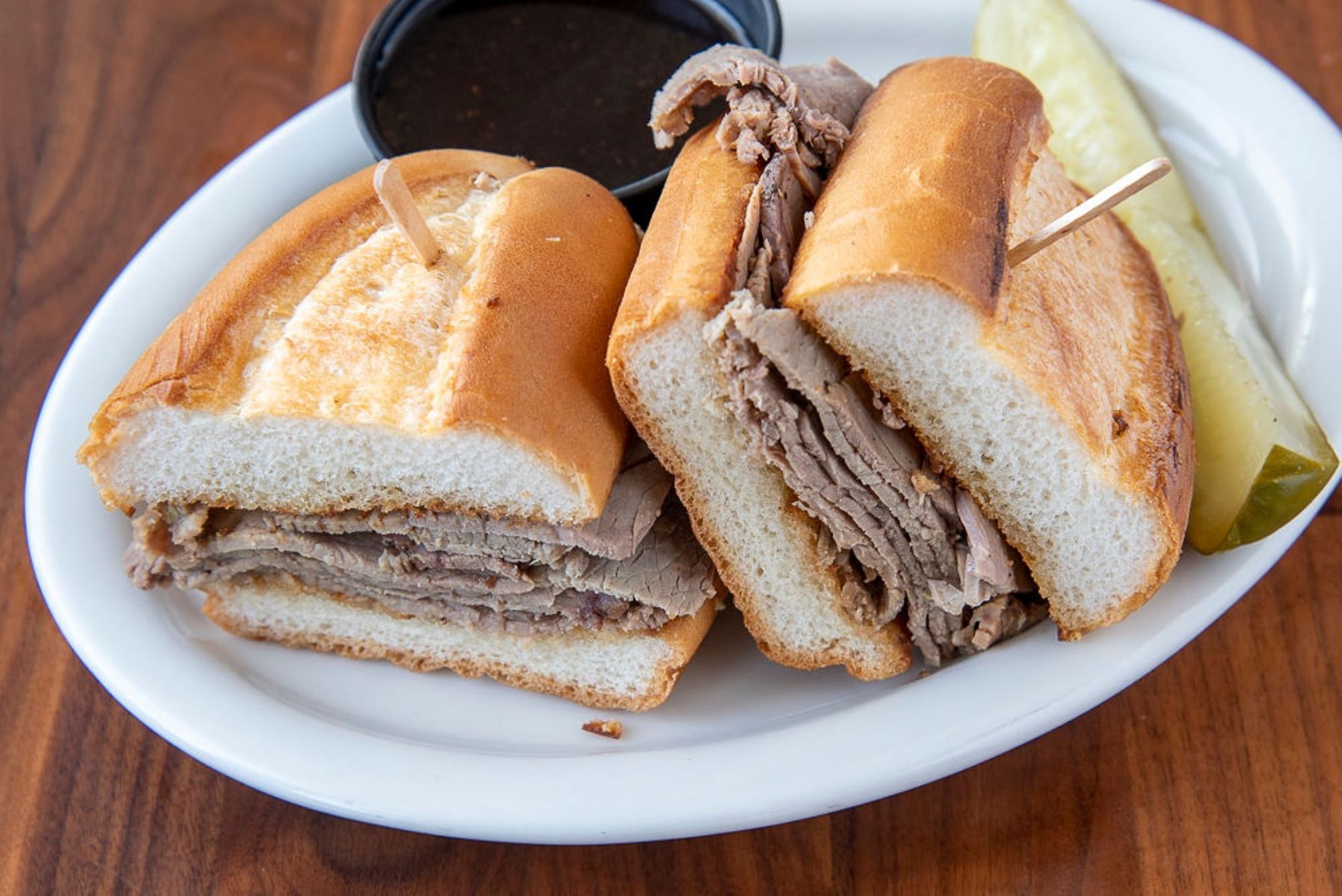 French Beef Dip Sandwich