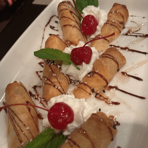 Banana Spring Rolls