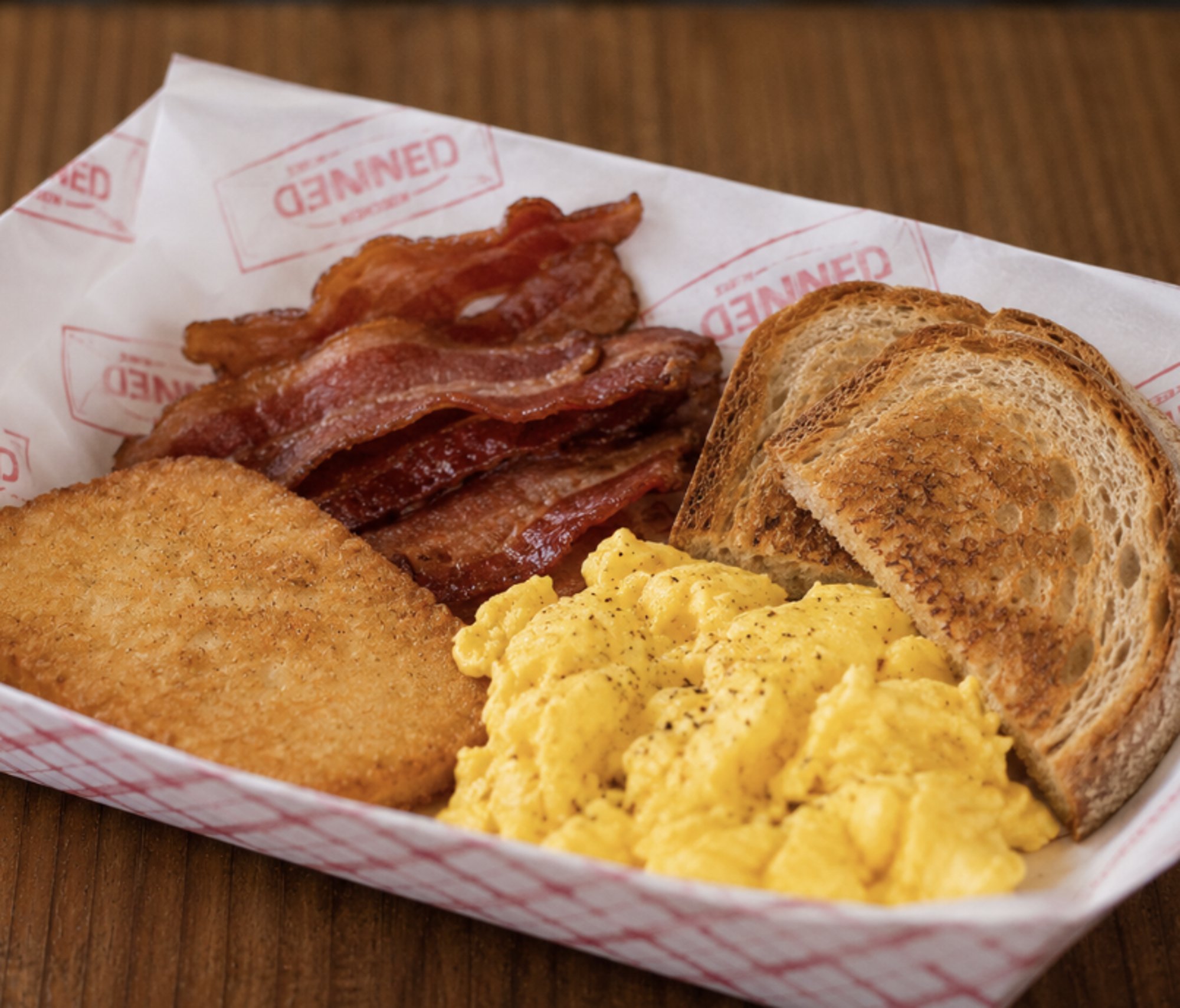 2 Egg Breakfast Plate