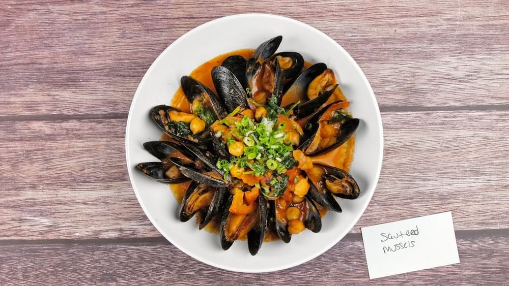 Sautéed Mussels