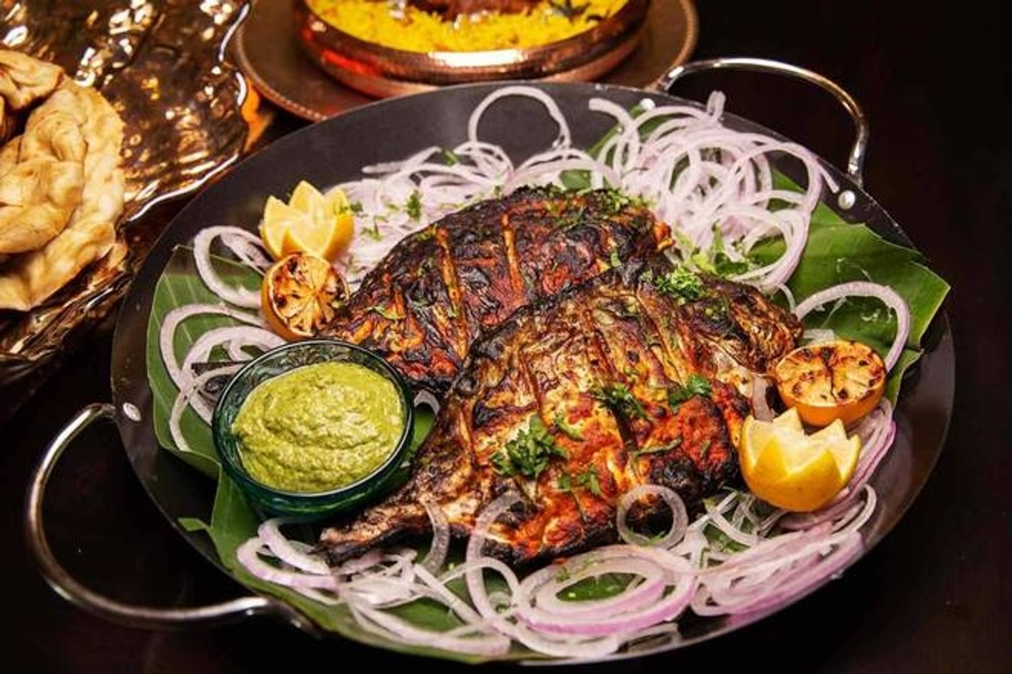 Tandoori Pomfret Whole Fish