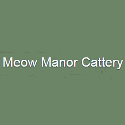 Meow Manor Cattery Logo