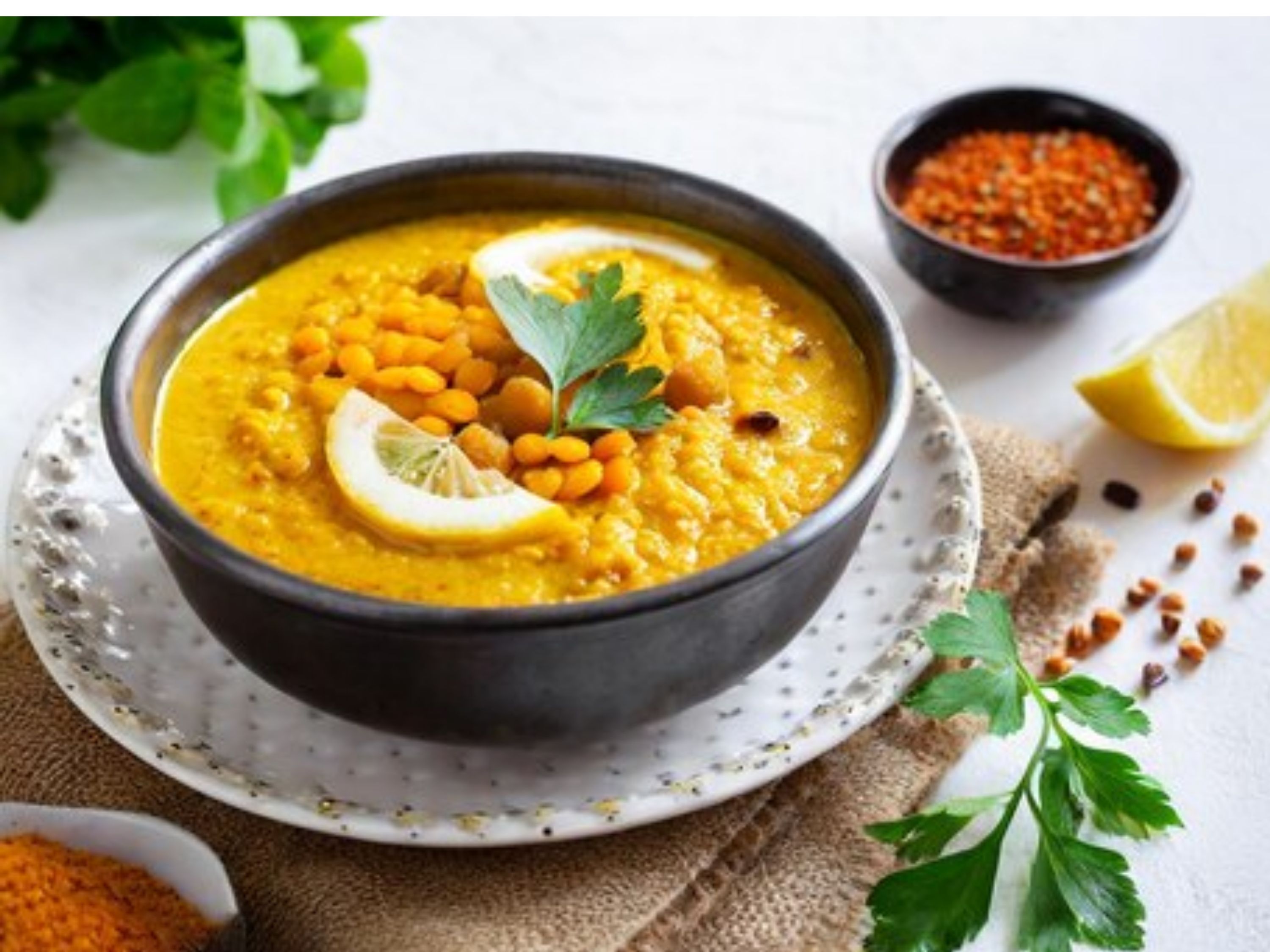 Lentil Coconut Soup (V, GF)