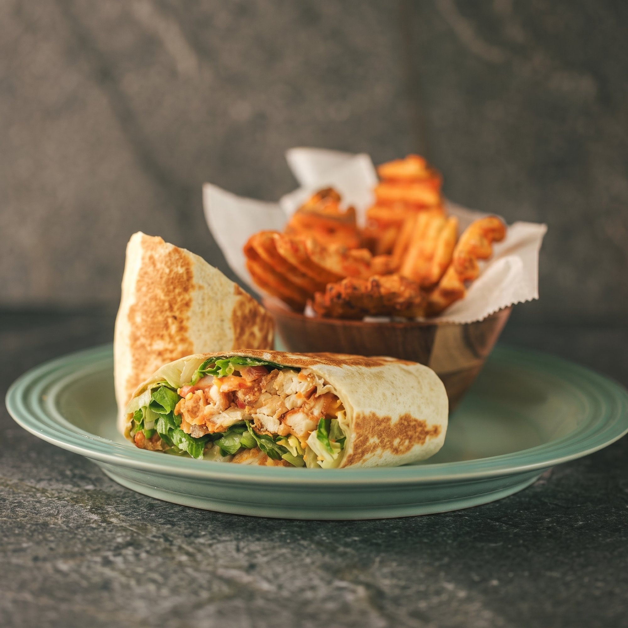 Crispy Chicken Wrap