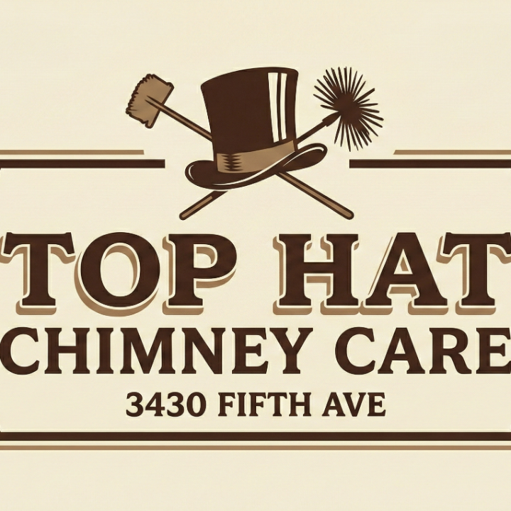 Top Hat Chimney Care Logo